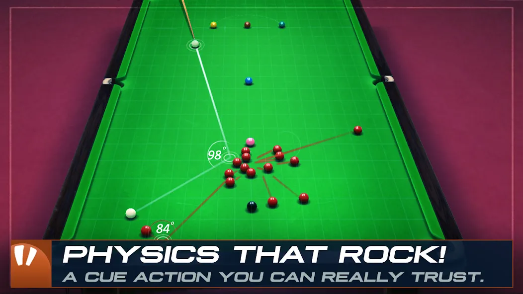 Snooker Stars - 3D Online Spor — скриншот 4 Snooker Stars - 3D Online Spor — скриншот 4