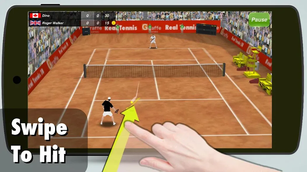 Tennis Champion 3D - Online Sp — скриншот 1
