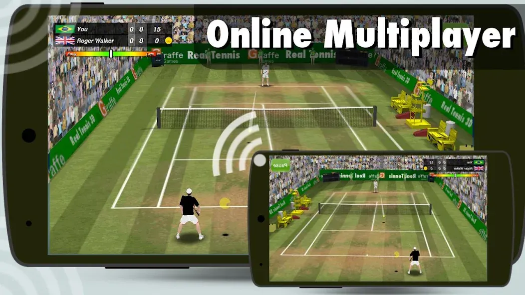 Tennis Champion 3D - Online Sp — скриншот 2