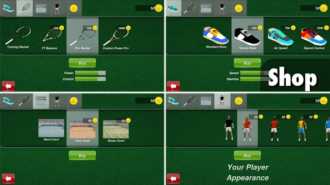 Tennis Champion 3D - Online Sp — скриншот 5