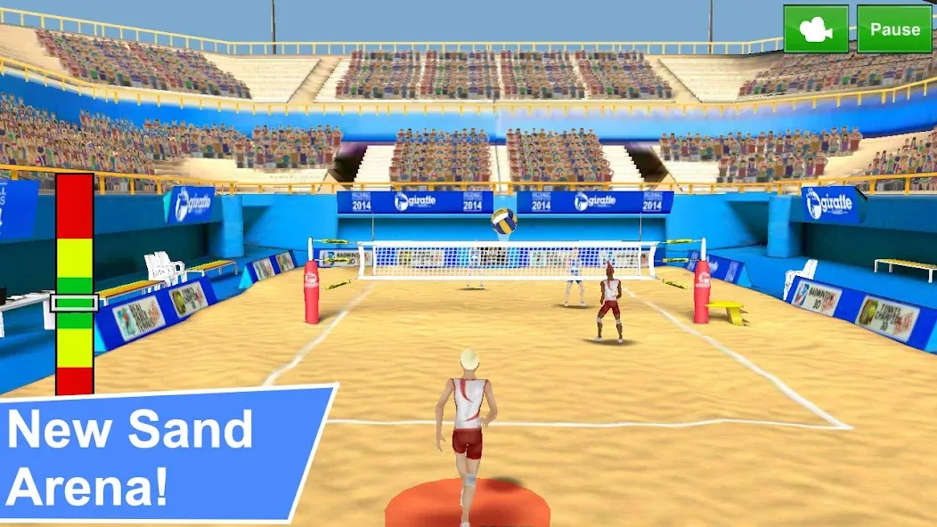 Volleyball Champions 3D - Onli — скриншот 1