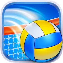 Взлом Volleyball Champions 3D - Onli на Андроид — Много денег