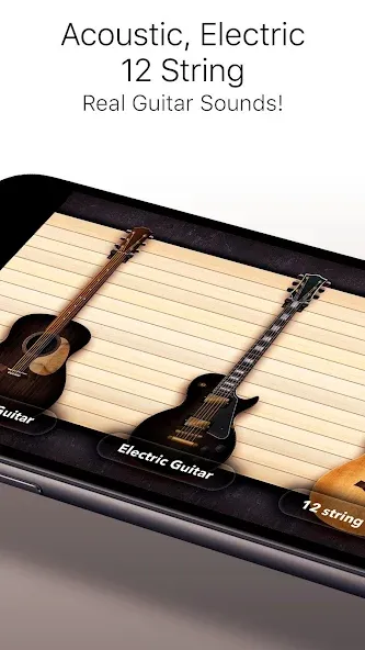 Real Guitar - Music Band Game — скриншот 4