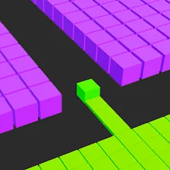 Взломанная Color Fill 3D на Андроид — Много денег