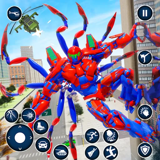 Spider Robot: Robot Car Games — скриншот 1