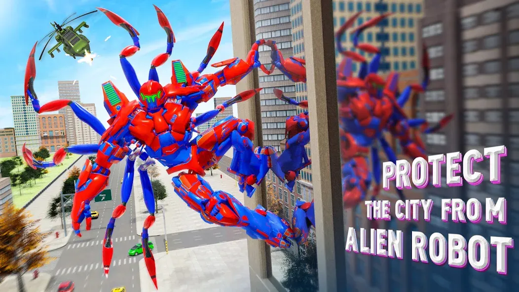 Spider Robot: Robot Car Games — скриншот 3
