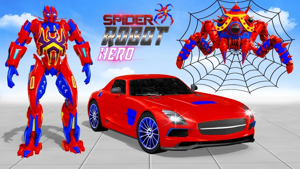 Spider Robot: Robot Car Games — скриншот 4