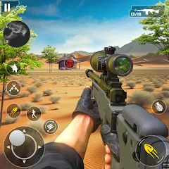Взлом Fps Shooting Gun War: Gun Game на Андроид — Много денег и патронов