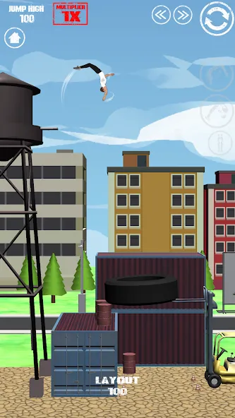 SWAGFLIP - Parkour Origins — скриншот 2 SWAGFLIP - Parkour Origins — скриншот 2