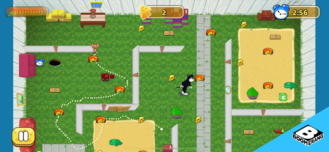 Tom & Jerry: Mouse Maze — скриншот 2