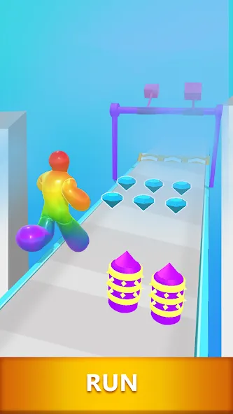 Blob Dash - Endless Runner — скриншот 3
