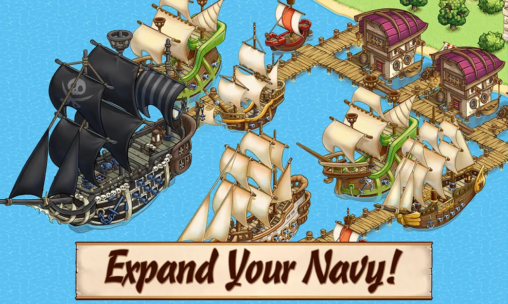 Pirates of Everseas — скриншот 1