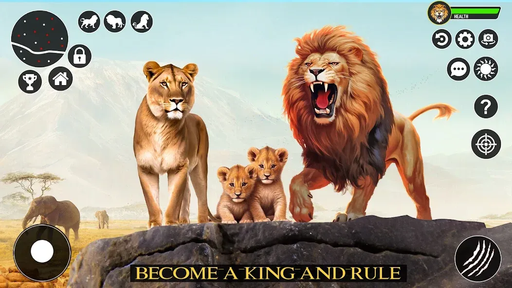 Ultimate Lion Simulator Game — скриншот 3