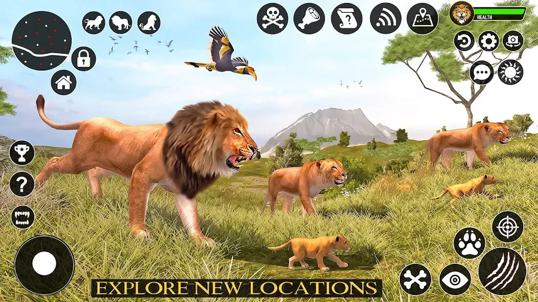 Ultimate Lion Simulator Game — скриншот 5