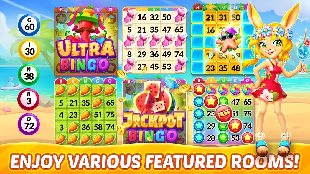 Bingo Aloha-Bingo tour at home — скриншот 2
