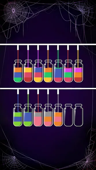 Soda Sort: Water Color Puzzle — скриншот 4