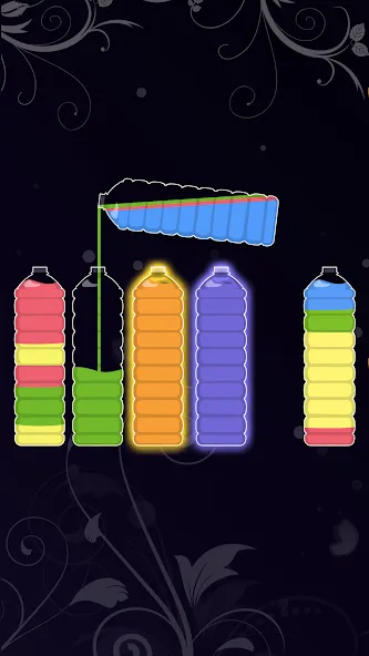 Water Sort - Color Puzzle Game — скриншот 1