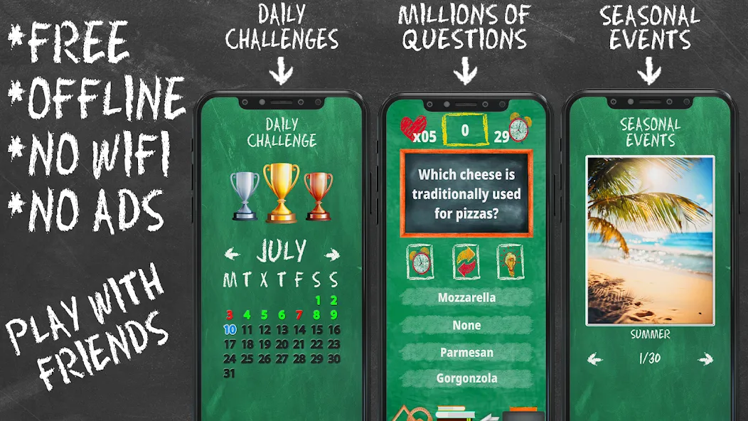 Quiz Games Offline Games — скриншот 1 Quiz Games Offline Games — скриншот 1