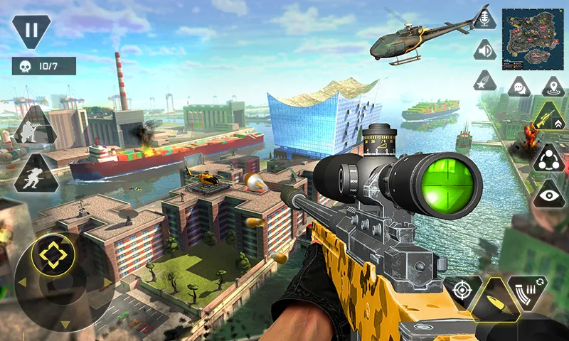 Sniper Gun Shooting game — скриншот 3