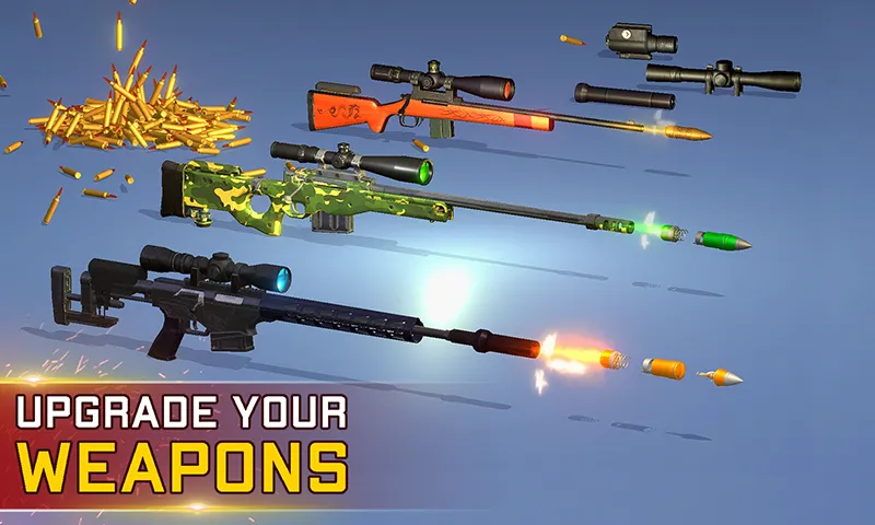 Sniper Gun Shooting game — скриншот 4