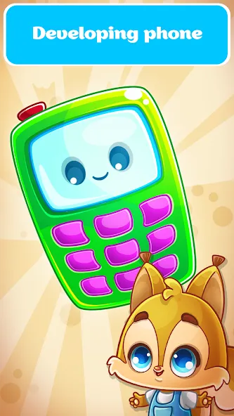 Babyphone game Numbers Animals — скриншот 1