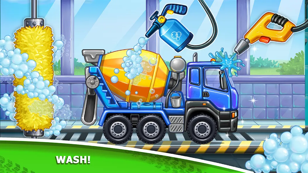 Kids truck games Build a house — скриншот 2