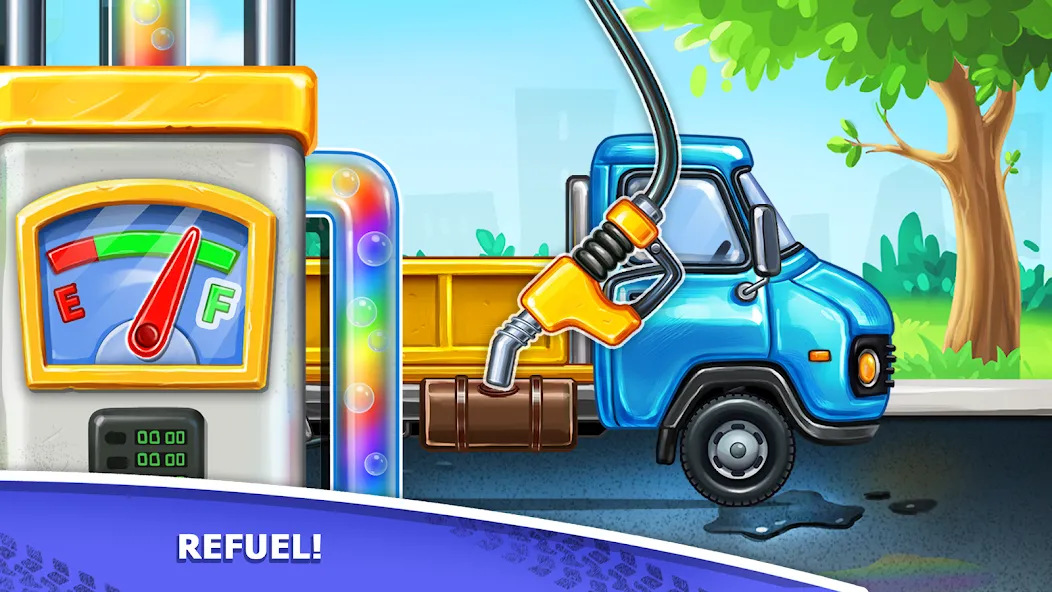 Kids truck games Build a house — скриншот 3