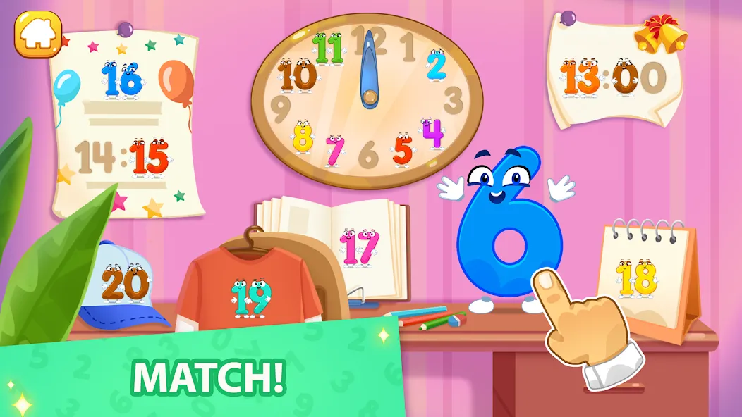 Numbers for kid Learn to count — скриншот 3