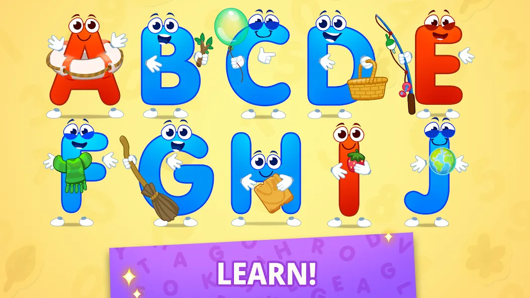 ABC kids! Alphabet, letters — скриншот 3