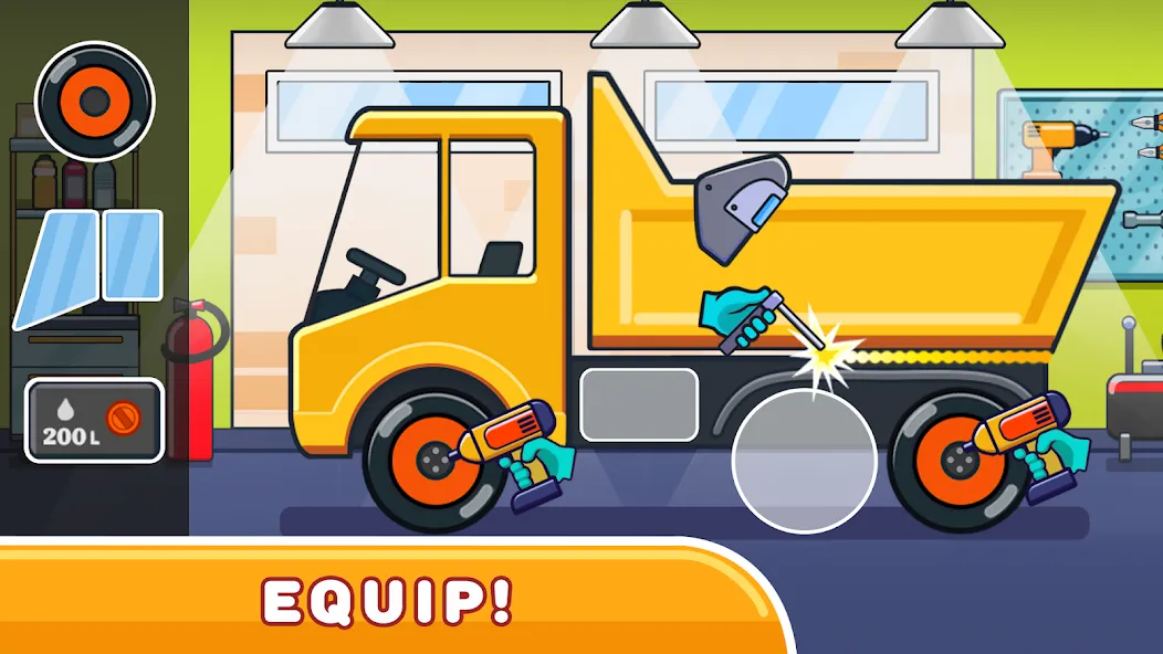 Car & Games for kids building — скриншот 1