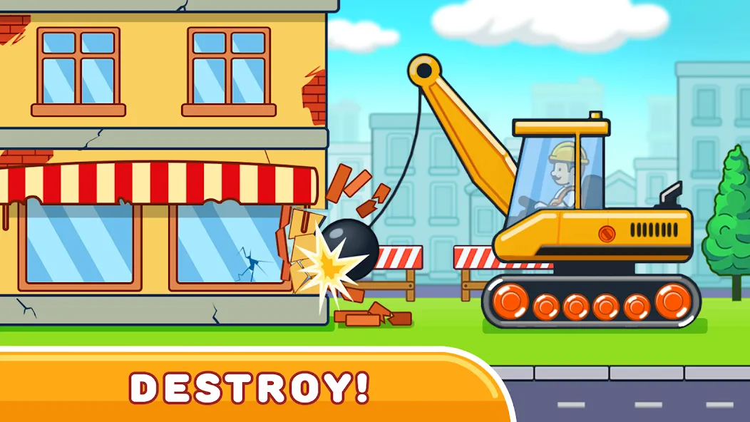 Car & Games for kids building — скриншот 3