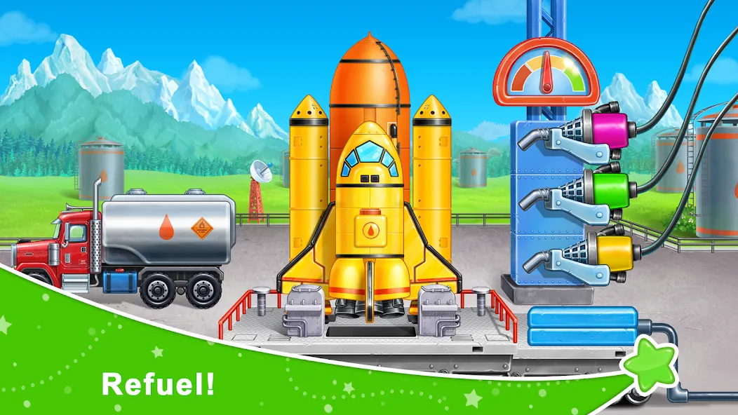 Rocket 4 space games Spaceship — скриншот 2