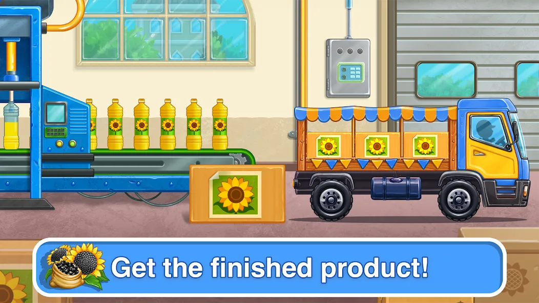 Tractor, car: kids farm games — скриншот 4