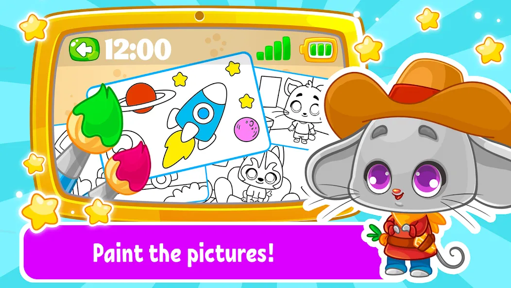 Babyphone & tablet: baby games — скриншот 3