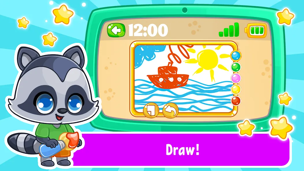 Babyphone & tablet: baby games — скриншот 4