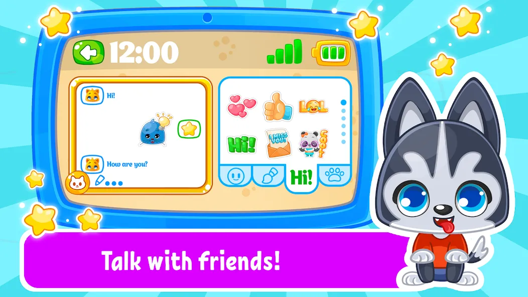 Babyphone & tablet: baby games — скриншот 5