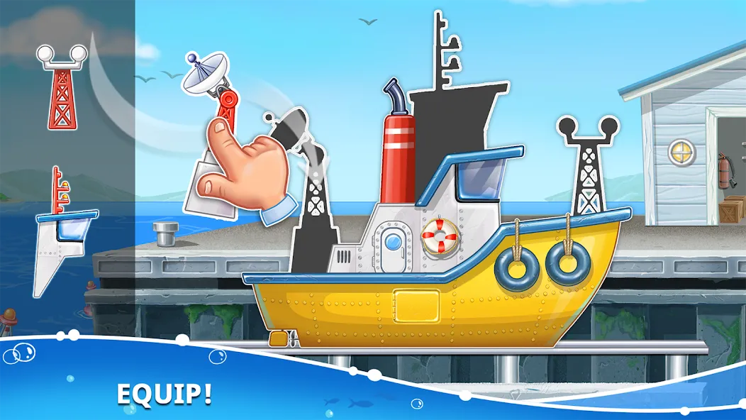 Island building! Build a house — скриншот 1