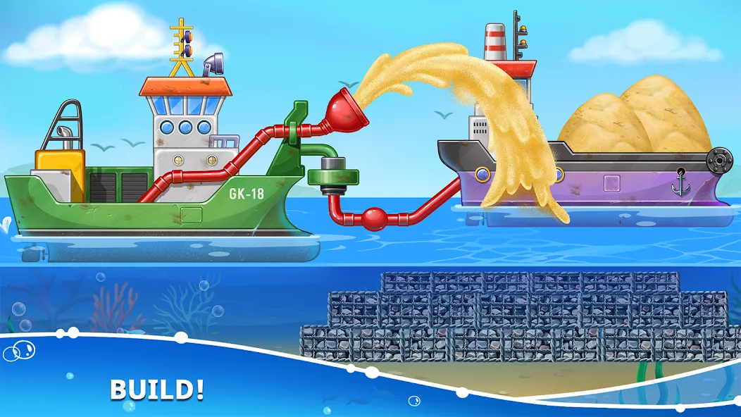 Island building! Build a house — скриншот 4