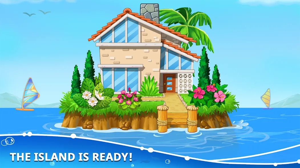 Island building! Build a house — скриншот 5