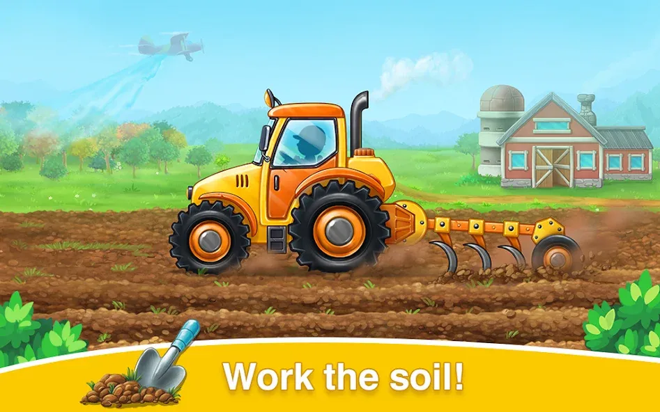 Farm land & Harvest Kids Games — скриншот 2