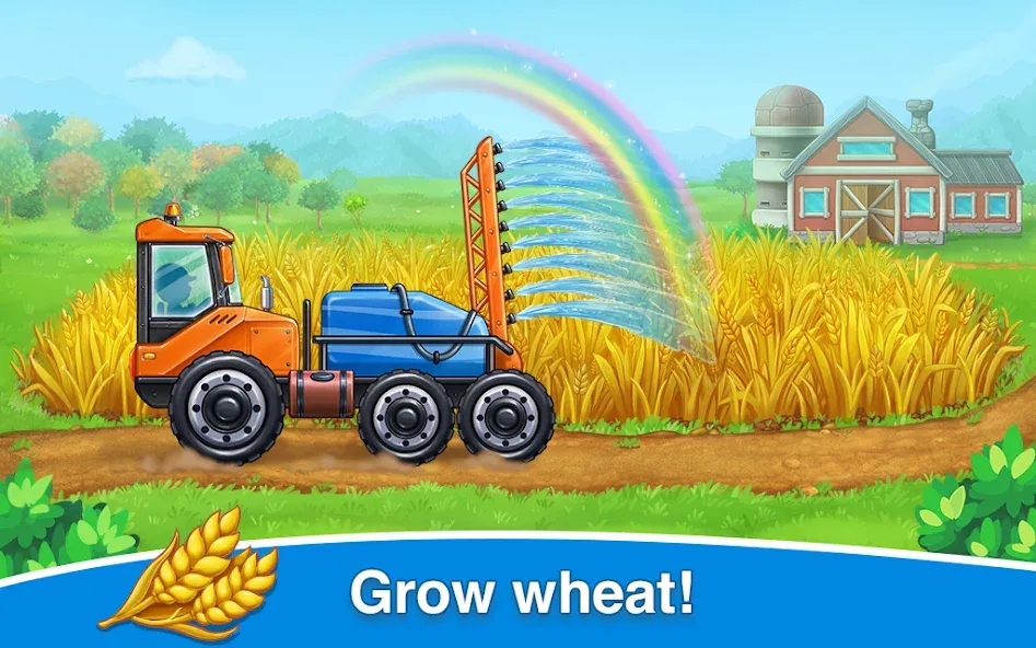 Farm land & Harvest Kids Games — скриншот 3