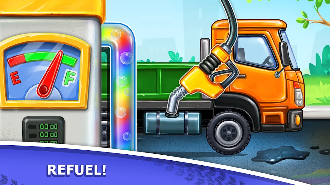 Truck games - build a house — скриншот 2