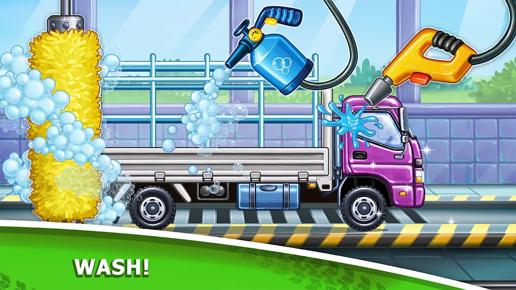 Truck games - build a house — скриншот 3