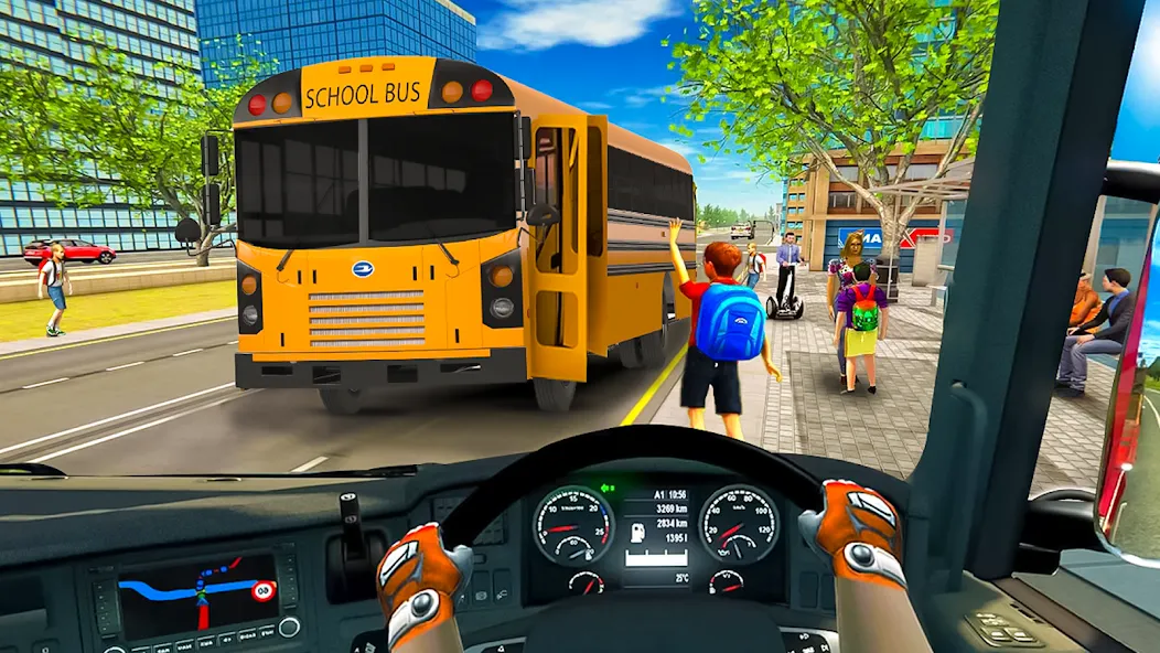 School Bus Transport Simulator — скриншот 2