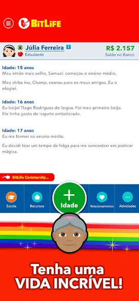 BitLife BR - Simulação de vida — скриншот 4