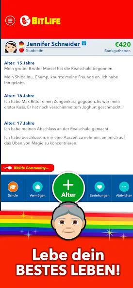 BitLife DE - Lebenssimulation — скриншот 4