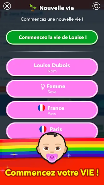 BitLife Français — скриншот 1