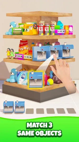 Match Triple Goods 3D — скриншот 3