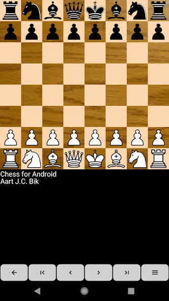 Chess for Android — скриншот 1
