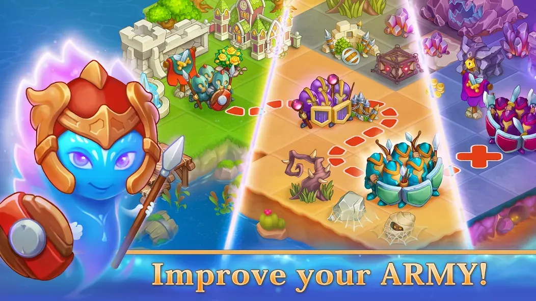 Army Merger: Merge Puzzle Game — скриншот 1